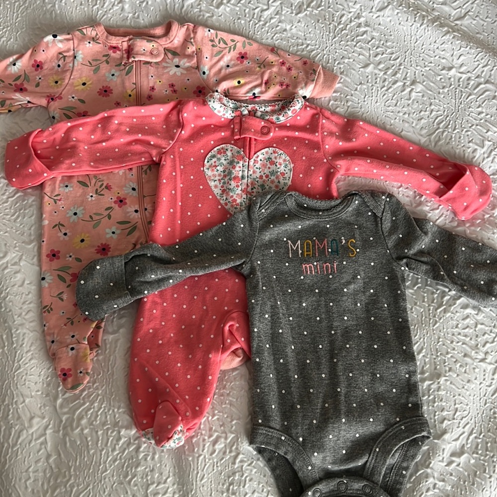 Girls Baby Clothes Lot of 11